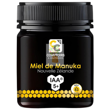 MIEL DE MANUKA IAA5+ (MGO 83) 250G COMPTOIRS & COMPAGNIES
