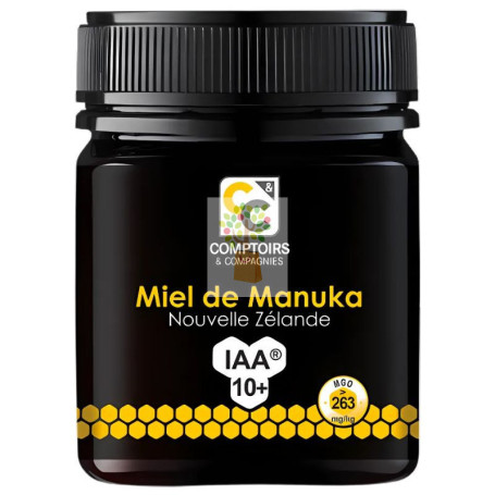 MIEL DE MANUKA IAA10+ (MGO 263) 250G COMPTOIRS & COMPAGNIES