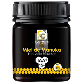 MIEL DE MANUKA IAA15+ (MGO 514) 250G COMPTOIRS & COMPAGNIES