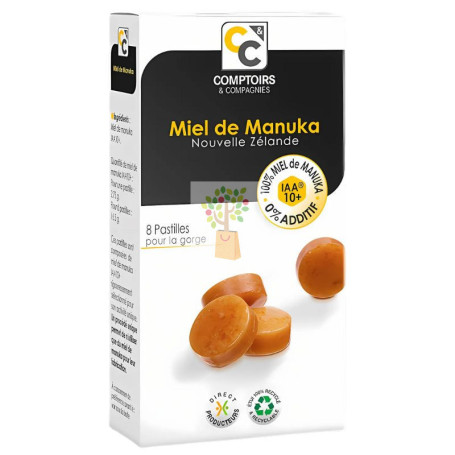 CARAMELOS 100% MIEL DE MANUKA IAA10+ COMPTOIRS & COMPAGNIES