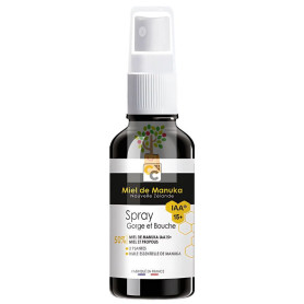 SPRAY DE GARGANTA CON MIEL DE MANUKA 25ML COMPTOIRS & COMPAGNIES
