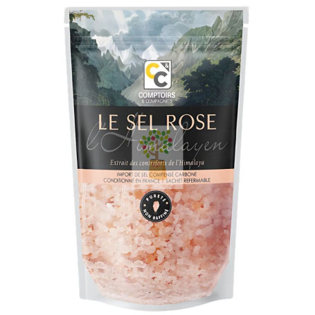 CRISTAL DE SAL ROSA DEL HIMALAYA 1KG COMPTOIRS & COMPAGNIES
