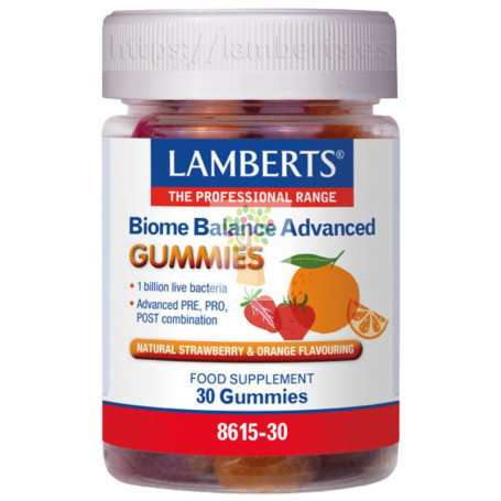 BIOME BALANCE ADVANCE 60 GOMINOLAS LAMBERTS