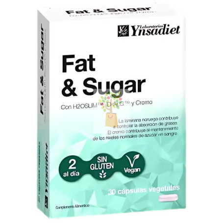 FAT & SUGAR 30 CÁPSULAS YNSADIET