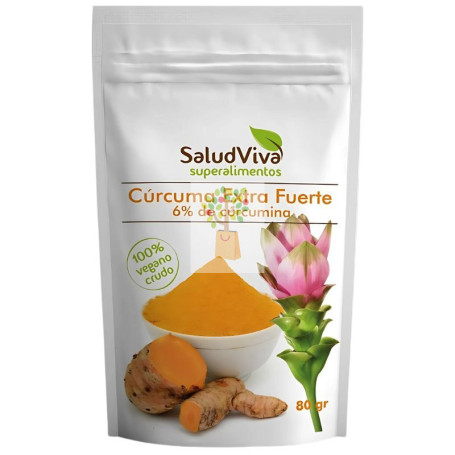 CÚRCUMA EXTRA FUERTE ECO 80G SALUD VIVA