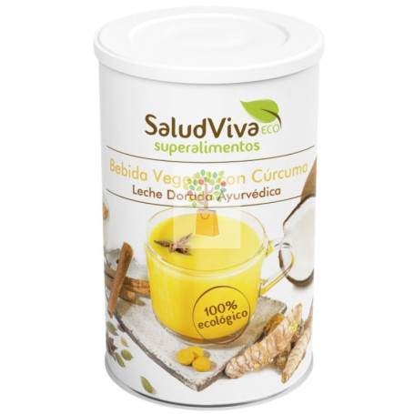 LECHE DORADA (BEBIDA VEGETAL CON CÚRCUMA) ECO 320G SALUD VIVA