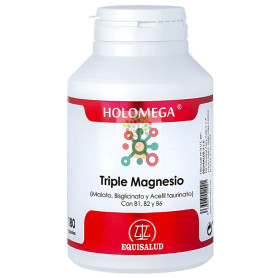 HOLOMEGA TRIPLE MAGNESIO 180 CAPSULAS EQUISALUD