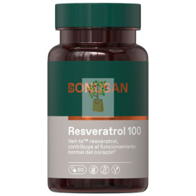 RESVERATROL 100 60 CÁPSULAS BONUSAN