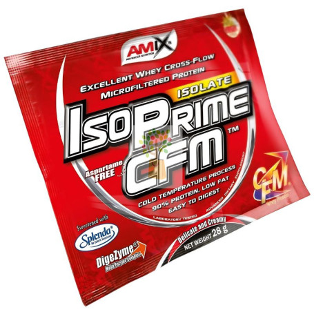 UNIDOSIS ISOPRIME CFM ISOLATE 28 GR PLATANO AMIX