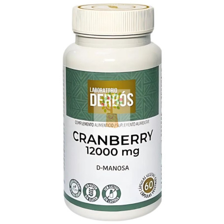 CRANBERRY 12000MG 60 CÁPSULAS VEGETALES DERBÓS