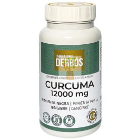CÚRCUMA 12000MG 60 CÁPSULAS VEGETALES DERBÓS