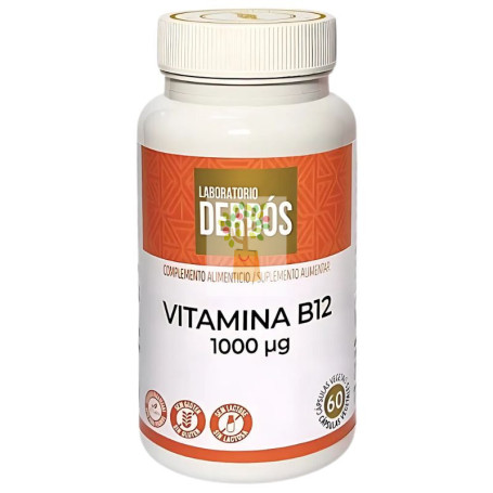 VITAMINA B12 1000µG 60 CÁPSULAS VEGETALES DERBÓS