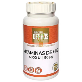 VITAMINAS D3 + K2 4000UI 120 COMPRIMIDOS DERBÓS