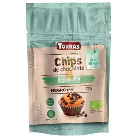 CHIPS DE CHOCOLATE 52% 200G TORRAS