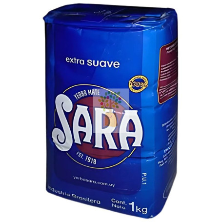 YERBA MATE SUAVE AZUL 1KG SARA