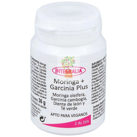 MORINGA + GARCINIA PLUS 60 CÁPSULAS INTEGRALIA