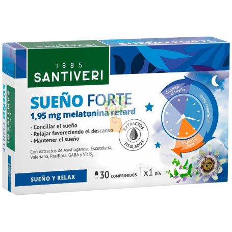 SUEÑO FORTE 30 COMPRIMIDOS SANTIVERI