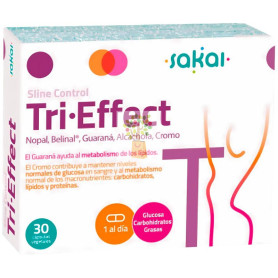 SLINE CONTROL TRIEFFECT 30 CÁPSULAS VEGETALES SAKAI