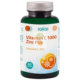 VITEXMIN C 1000 + ZINC PLUS 60 COMPRIMIDOS SAKAI