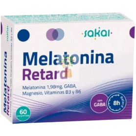 MELATONINA RETARD 60 COMPRIMIDOS SAKAI