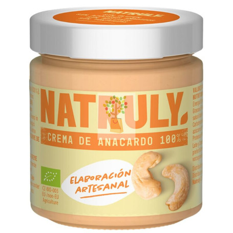 CREMA DE ANACARDO BIO 200G NATRULY