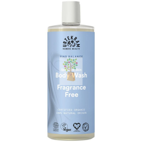 GEL DE BAÑO PARA PIEL SENSIBLE SIN FRAGANCIA 500ML URTEKRAM