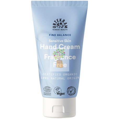 CREMA DE MANOS SIN FRAGANCIA ECO 75ML URTEKRAM