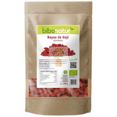 BAYAS DE GOJI ECO 200G BIBONATUR