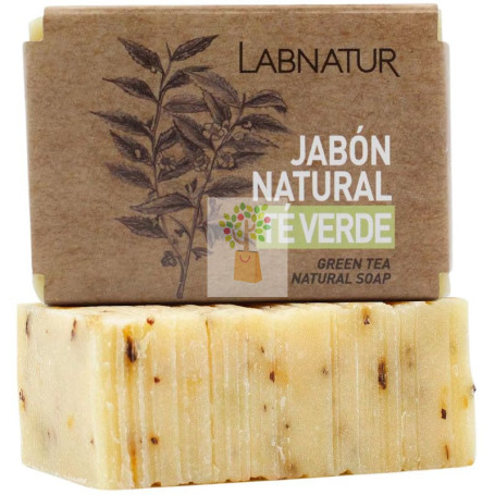 JABÓN NATURAL DE TÉ VERDE 100G LABNATUR