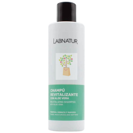 CHAMPÚ REVITALIZANTE CON ALOE VERA 250ML LABNATUR