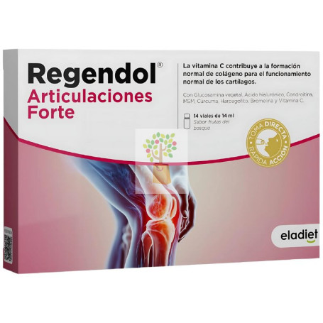 REGENDOL ARTICULACIONES FORTE 14 VIALES ELADIET