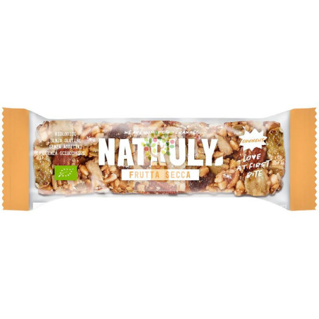 BARRITA CRUJIENTE ORGÁNICA DE FRUTOS SECOS 40G NATRULY