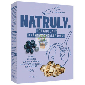 GRANOLA DE ARÁNDANOS Y CARDAMOMO BIO 325G NATRULY