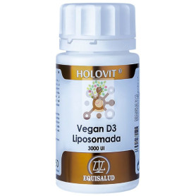 HOLOVIT VEGAN D3 LIPOSOMADA 3000UI 50 CAPSULAS EQUISALUD