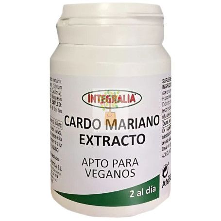 EXTRACTO DE CARDO MARIANO 60 CÁPSULAS INTEGRALIA