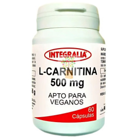 L-CARNITINA 500MG 60 CÁPSULAS INTEGRALIA