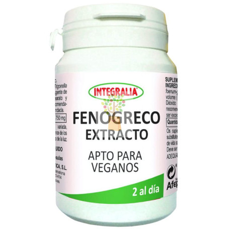 EXTRACTO DE FENOGRECO 60 CÁPSULAS INTEGRALIA