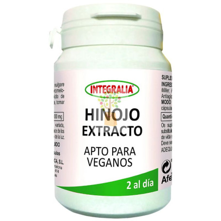 EXTRACTO DE HINOJO 60 CÁPSULAS INTEGRALIA
