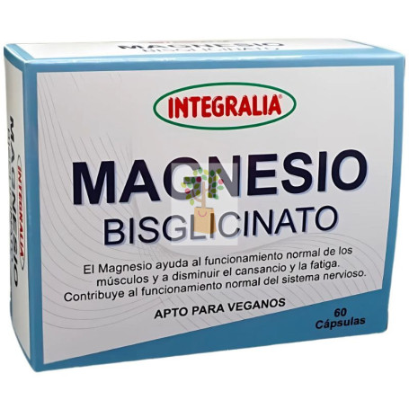 BISGLICINATO DE MAGNESIO 60 CÁPSULAS INTEGRALIA