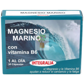 MAGNESIO MARINO CON VITAMINA B6 30 CÁPSULAS INTEGRALIA