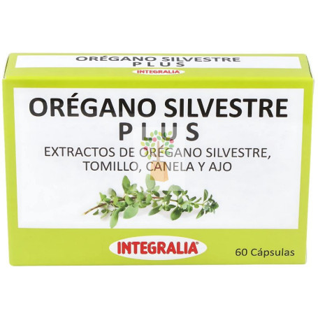 ORÉGANO SILVESTRE PLUS 60 CÁPSULAS INTEGRALIA