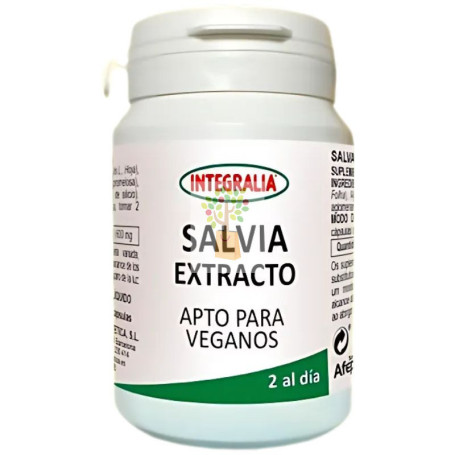 EXTRACTO DE SALVIA 60 CÁPSULAS INTEGRALIA