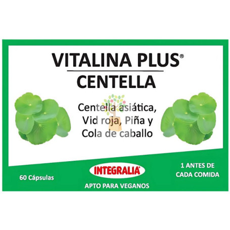 VITALINA PLUS CENTELLA 60 CÁPSULAS INTEGRALIA