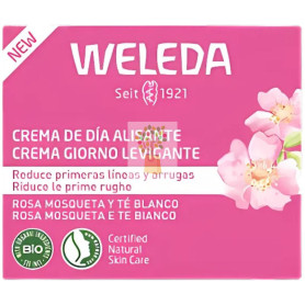 CREMA DE DÍA ALISANTE DE ROSA MOSQUETA Y TÉ BLANCO 40ML WELEDA