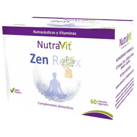 ZEN RELAX 60 CÁPSULAS NUTRAVIT