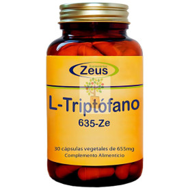L-TRIPTOFANO 635-ZE 30 CÁPSULAS VEGETALES ZEUS
