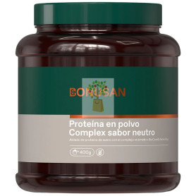 PROTEÍNA EN POLVO COMPLEX SABOR NEUTRO 400G BONUSAN