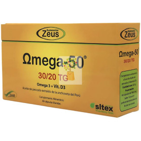 OMEGA-50 30/20 TG 60 CÁPSULAS ZEUS