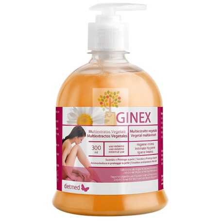 GINEX JABÓN ÍNTIMO LÍQUIDO 300ML DIETMED