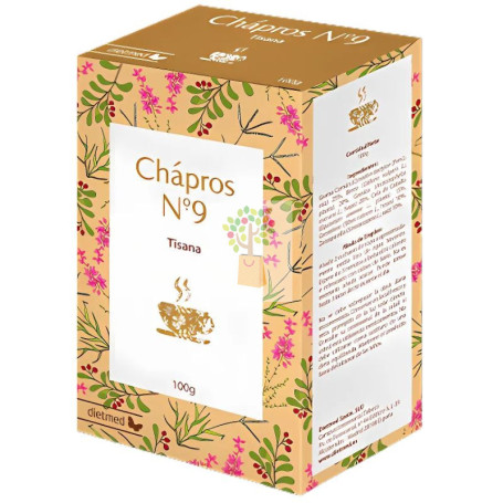 TÉ Nº9 CHÁPROS 100G DIETMED